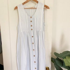 Vintage weekend provisions cotton button dress
